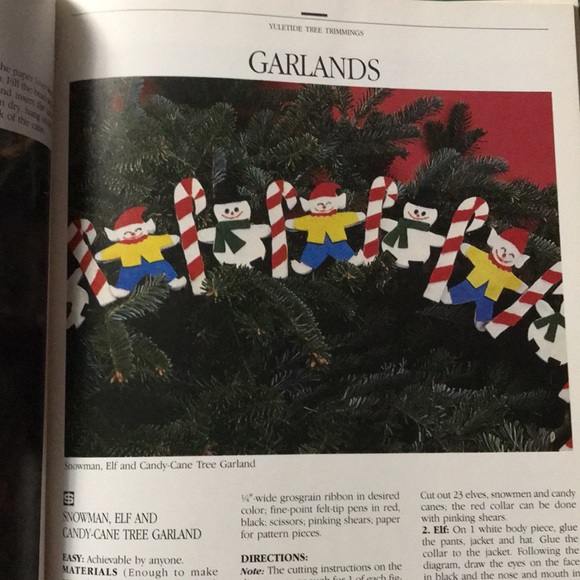 Vintage The Family Circle Christmas Treasury book 1986 hardback - Picture 9 of 16